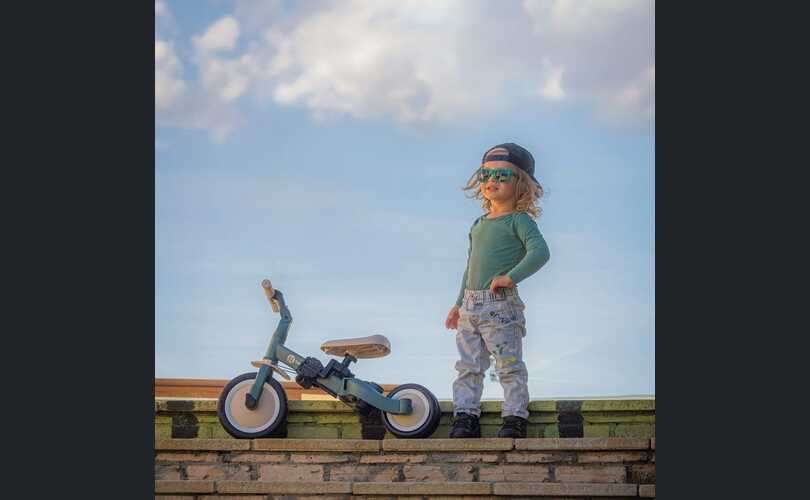 Turbo, 5in1 monitoimi kolmipyörä / potkupyörä / työntökahva, 1,5v-kuva-1